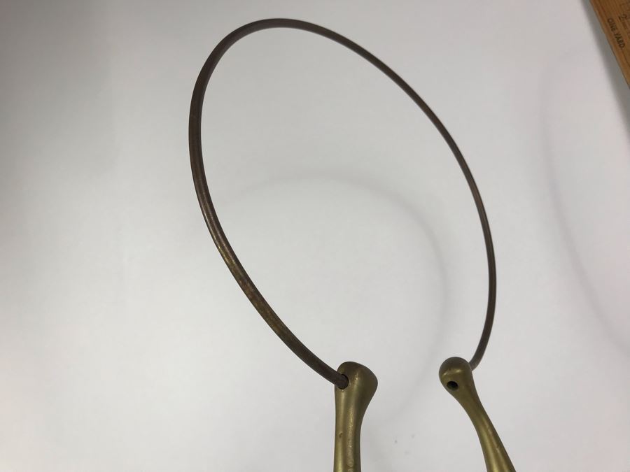 Vintage Brass Ballerina Statue Sculpture 33'H [Photo 8]