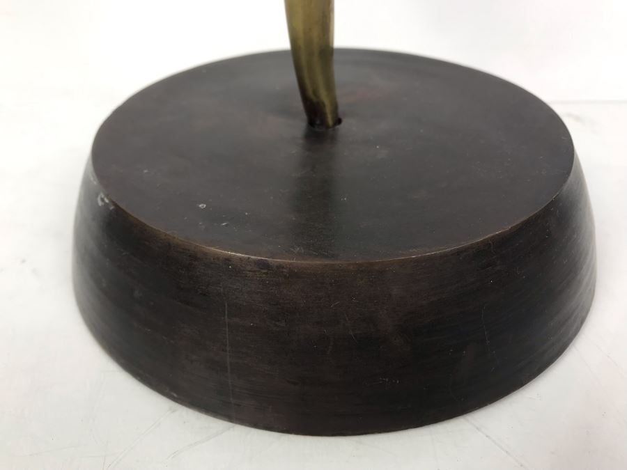 Vintage Brass Ballerina Statue Sculpture 33'H [Photo 2]