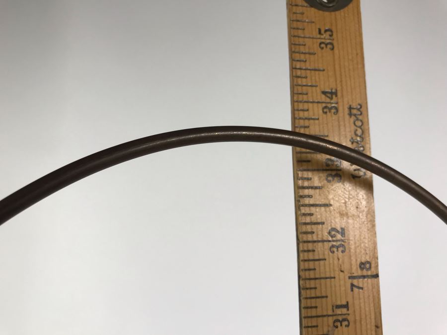 Vintage Brass Ballerina Statue Sculpture 33'H [Photo 3]