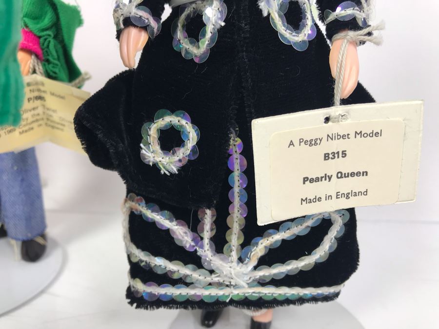 Vintage Collection Of (10) Peggy Nisbet Costume Dolls Including Robin Hood, Sarah Duchess Of York, Oliver Twist And The Artful Dodger Made In England [Photo 21]