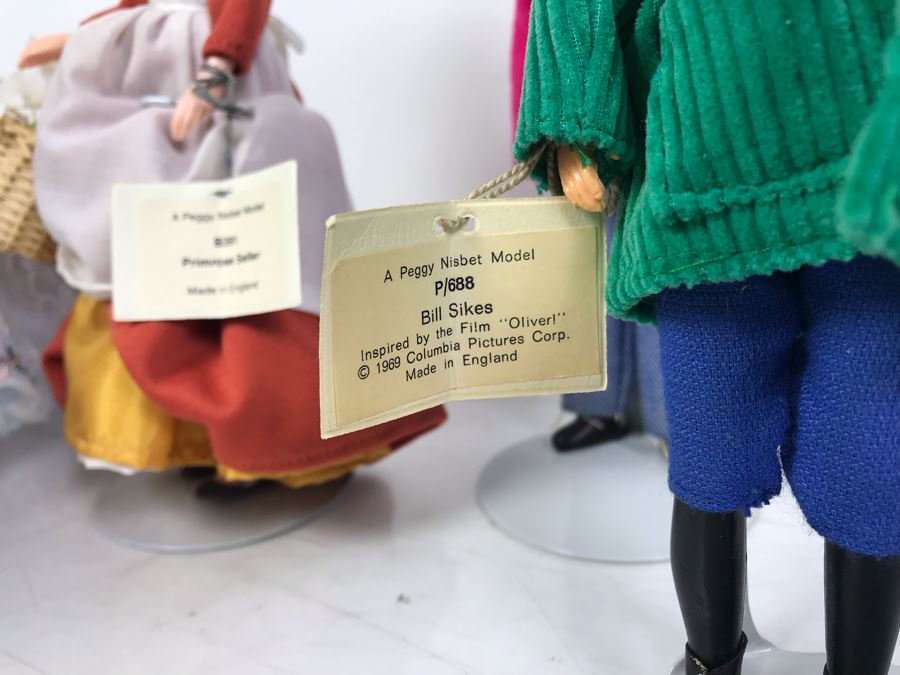 Vintage Collection Of (10) Peggy Nisbet Costume Dolls Including Robin Hood, Sarah Duchess Of York, Oliver Twist And The Artful Dodger Made In England [Photo 19]