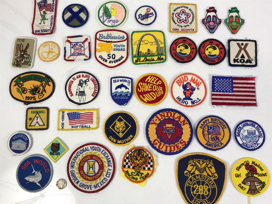 Huge Vintage Patch Lot - See Photos