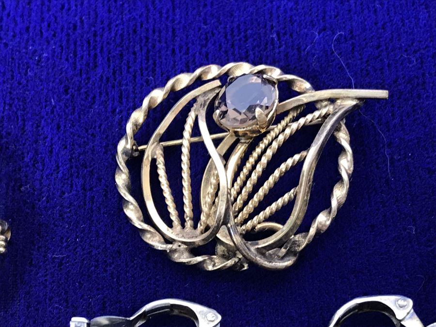 Costume Jewelry Lot With Some Silver: Monet, Trifari, Kramer, Coro - See Photos [Photo 13]