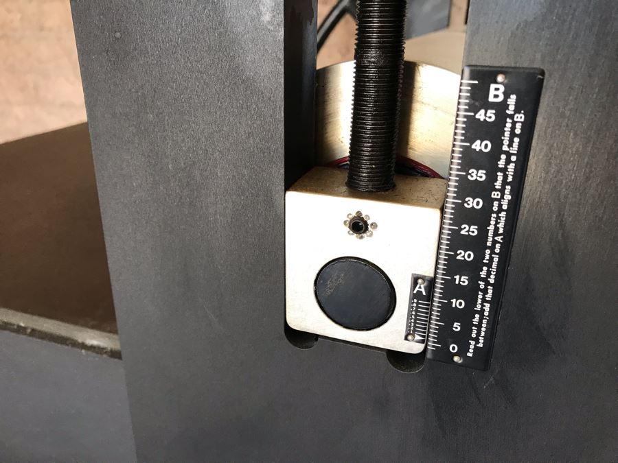 Rare Ettan Press Co Etching Press San Diego, CA With Custom Steel Frame Base Desirable High Quality Print Making Press MS-3 Etching Press 24.25 X 48 X .75' 280LBS Estimate $3,000 [Photo 19]