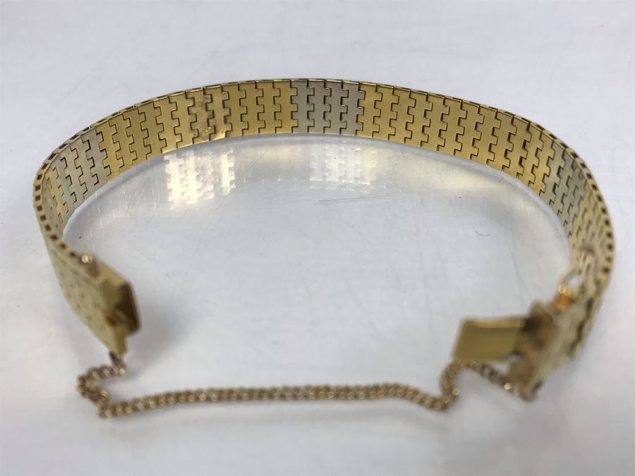 18K Gold Chain Bracelet 26.7g