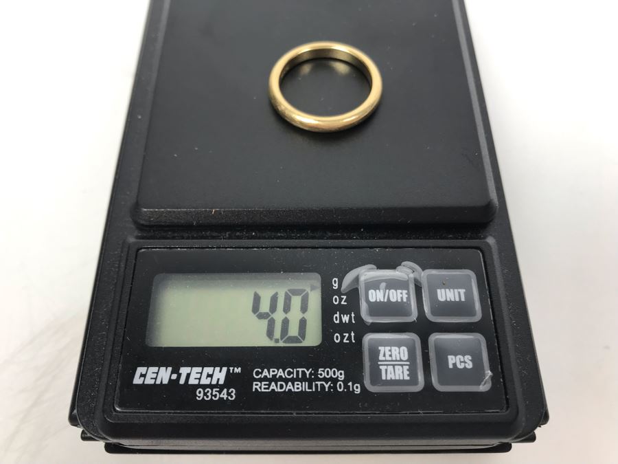 Men's 14K Yellow Gold Ring 4g [Photo 7]