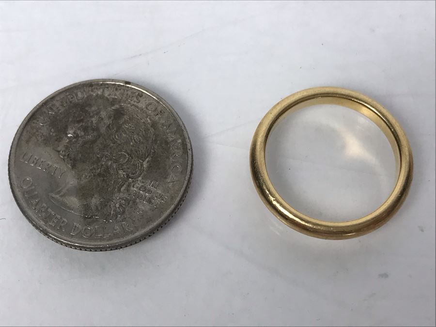 Men's 14K Yellow Gold Ring 4g [Photo 6]