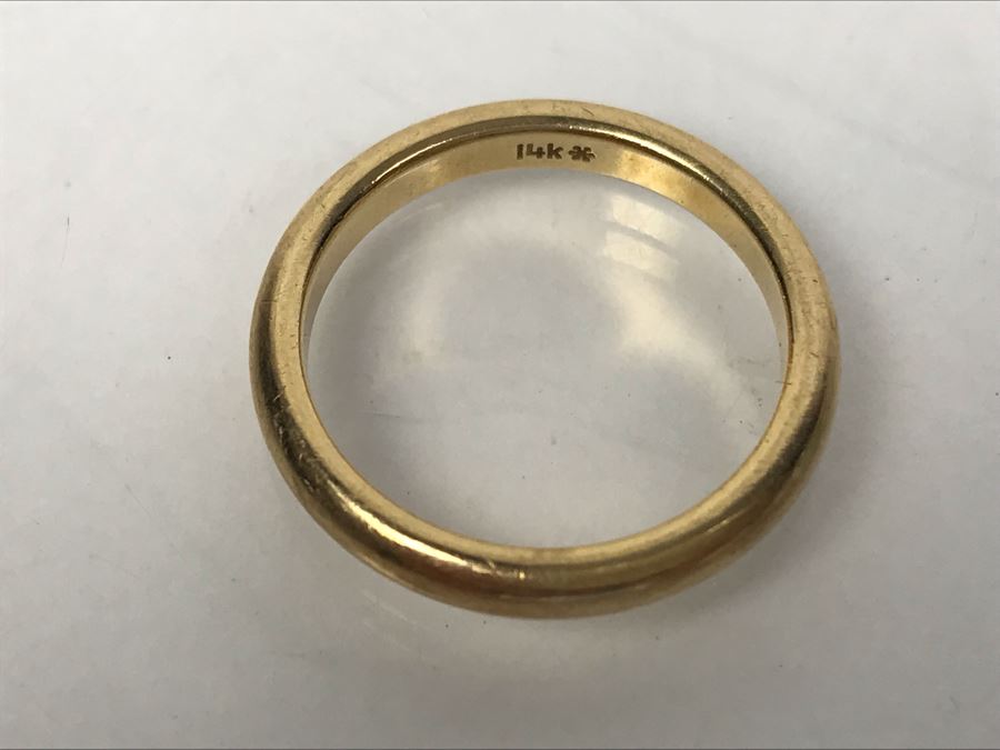 Men's 14K Yellow Gold Ring 4g [Photo 3]
