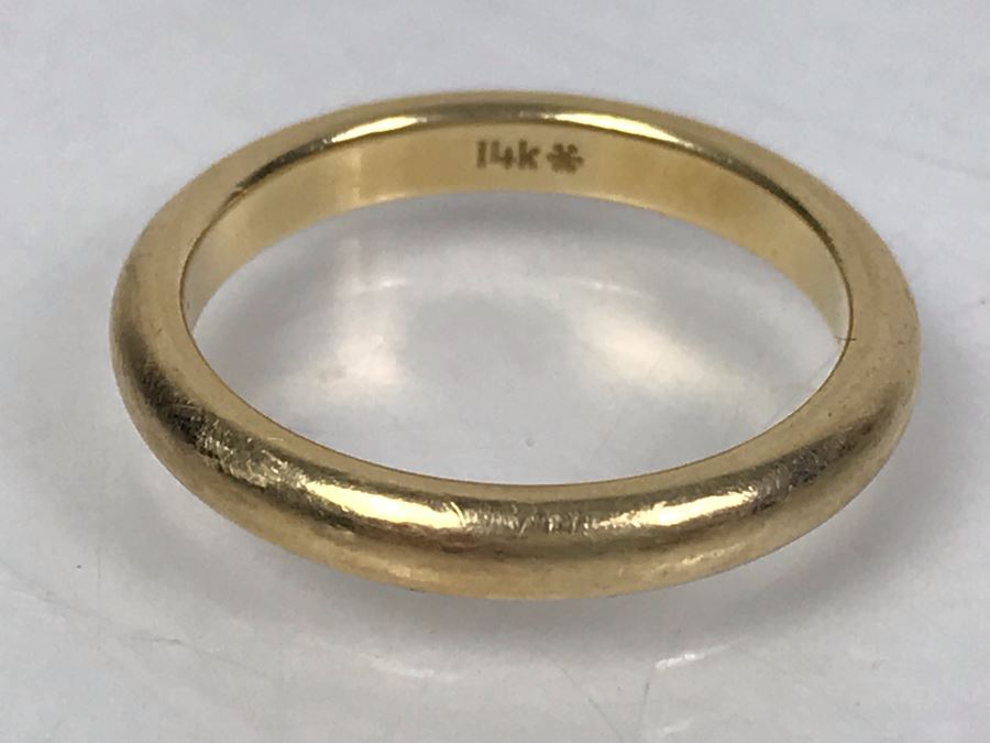 Men's 14K Yellow Gold Ring 4g