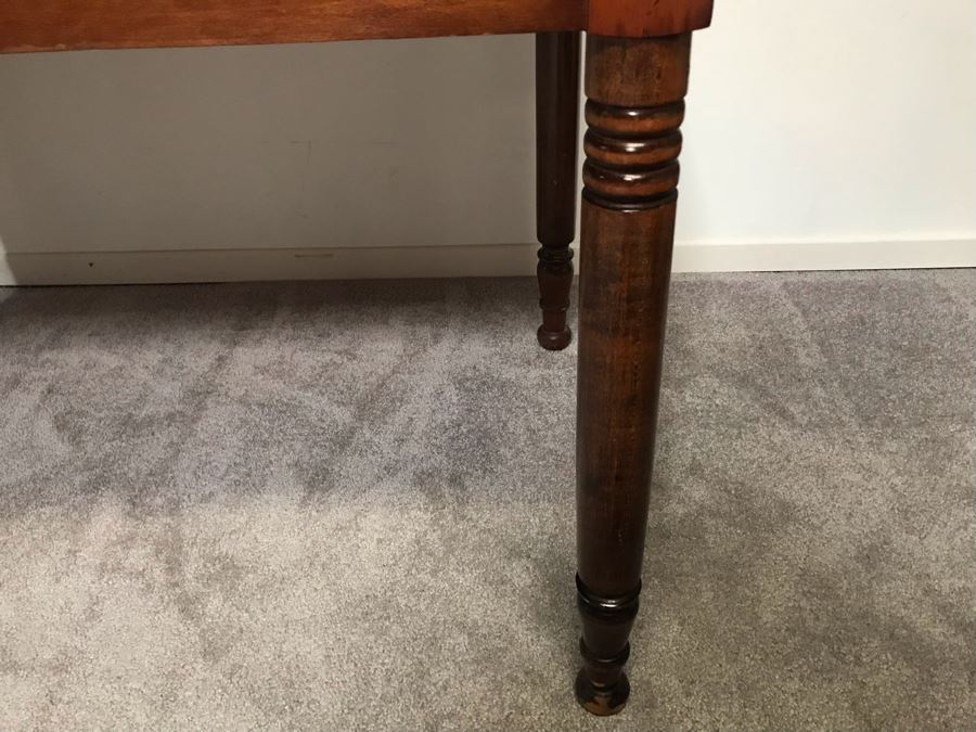 Primitive Slant Top Desk With Hinged Top And Storage 37'W X 25'D X 31'H [Photo 7]