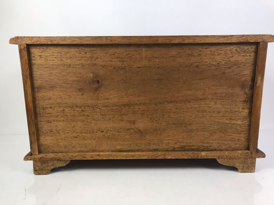 Vintage Wooden Medicine Style 18-Drawer Cabinet Chest Filled With Etching Artist Supplies 25'W X 12'D X 13.5'H [Photo 17]