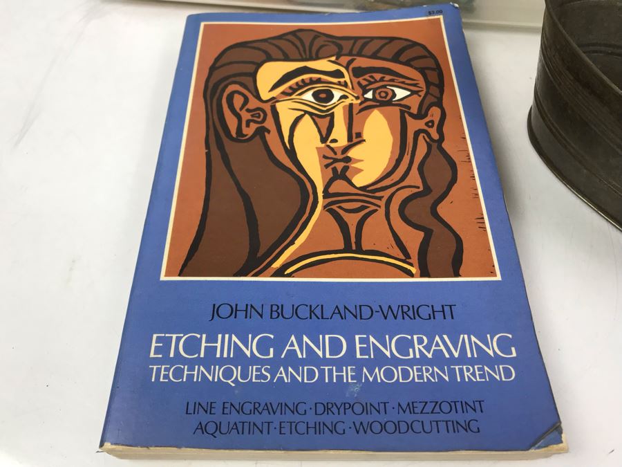 Etching Art Supplies And Etching And Engraving Book By John Buckland-Wright [Photo 3]
