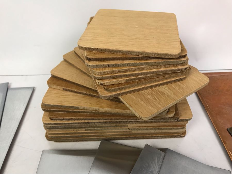 Copper And Zinc Etching Plates And Wood Printing Blocks Printing Supplies [Photo 5]