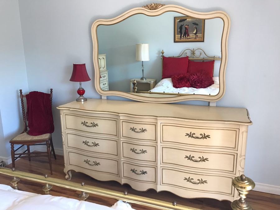 French Provincial Chest Of Drawers Dresser By Drexel