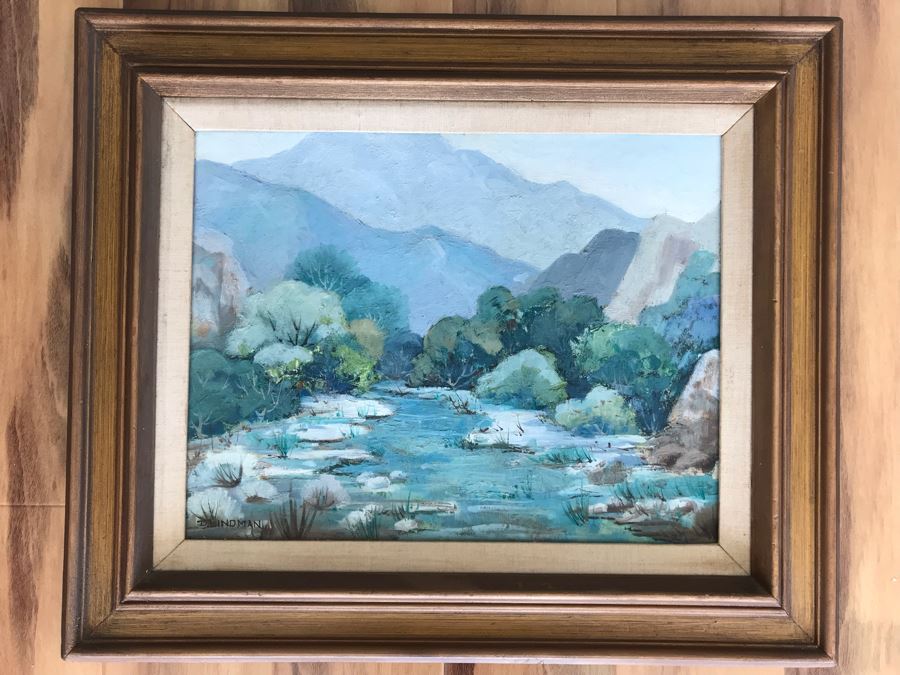 Original Plein Air Painting By D. Lindman 25.5' X 21.5' [Photo 2]