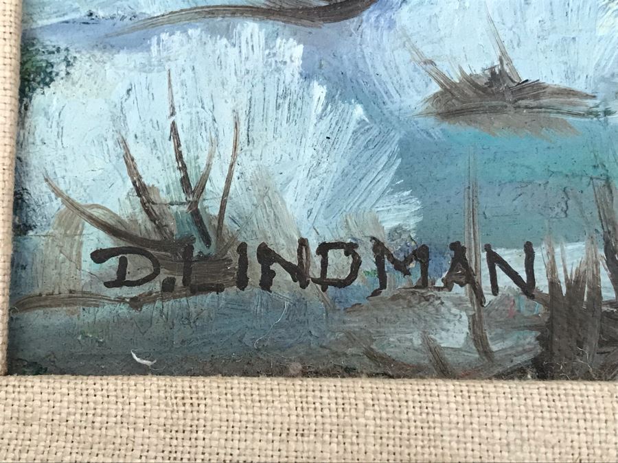 Original Plein Air Painting By D. Lindman 25.5' X 21.5' [Photo 6]