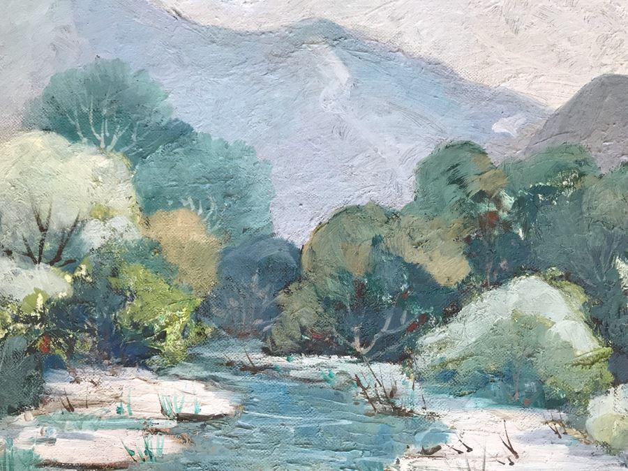 Original Plein Air Painting By D. Lindman 25.5' X 21.5' [Photo 5]