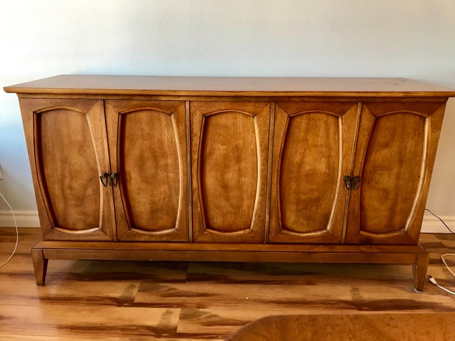 Mid Century 2 Door Buffet Made By Henry M. Goodman 'A Good Man For Good Furniture' [Photo 4]