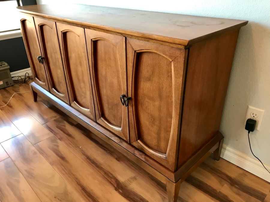 Mid Century 2 Door Buffet Made By Henry M. Goodman 'A Good Man For Good Furniture' [Photo 8]
