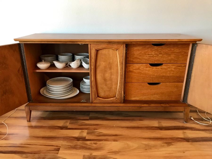 Mid Century 2 Door Buffet Made By Henry M. Goodman 'A Good Man For Good Furniture' [Photo 2]