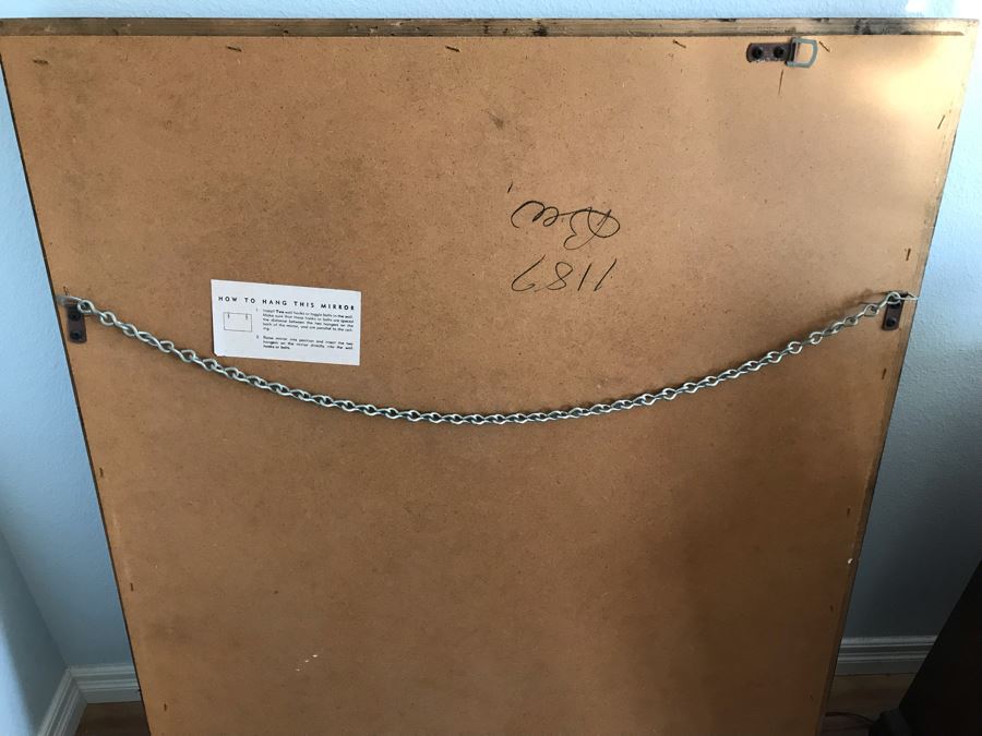 Stunning Gilded Beveled Glass Wall Mirror [Photo 10]