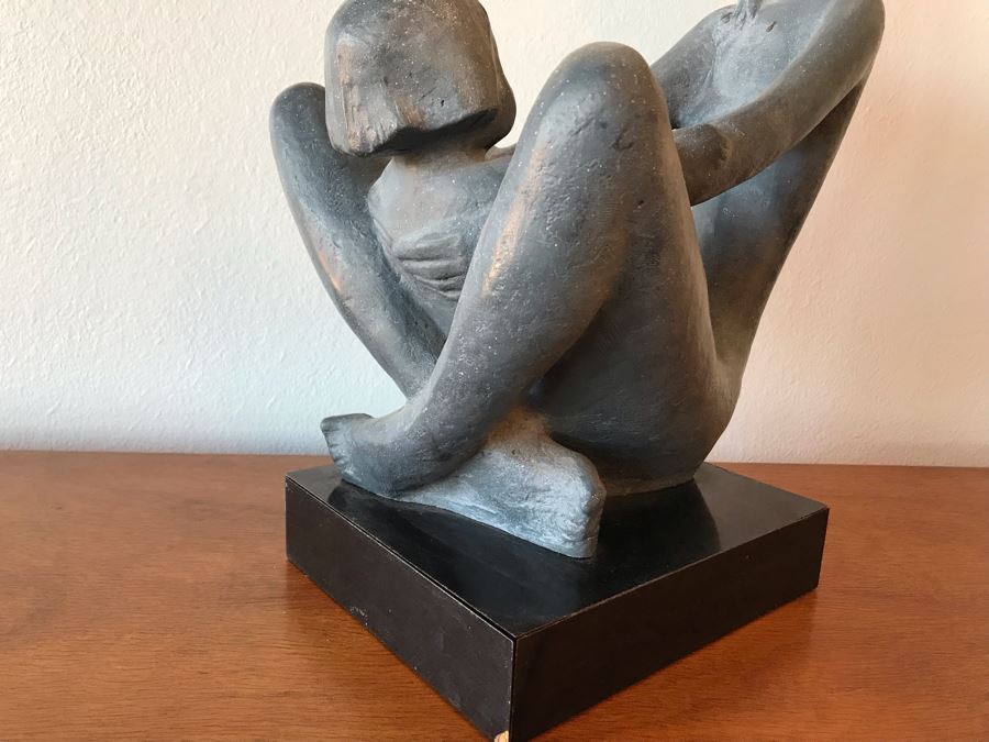 Vintage Austin Productions Sculpture Of Woman With Child 15.5”W × 11ʺD × 20ʺH [Photo 6]