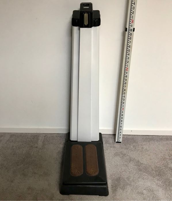 Art Deco Coin-Op Mechanical Scale By The Hamilton Scale Co Person Weigher Model P-W 41'H [Photo 11]