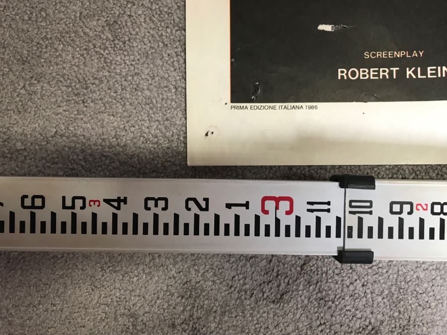 Vintage 1986 Foreign Movie Poster White Apache 38' X 54' [Photo 16]