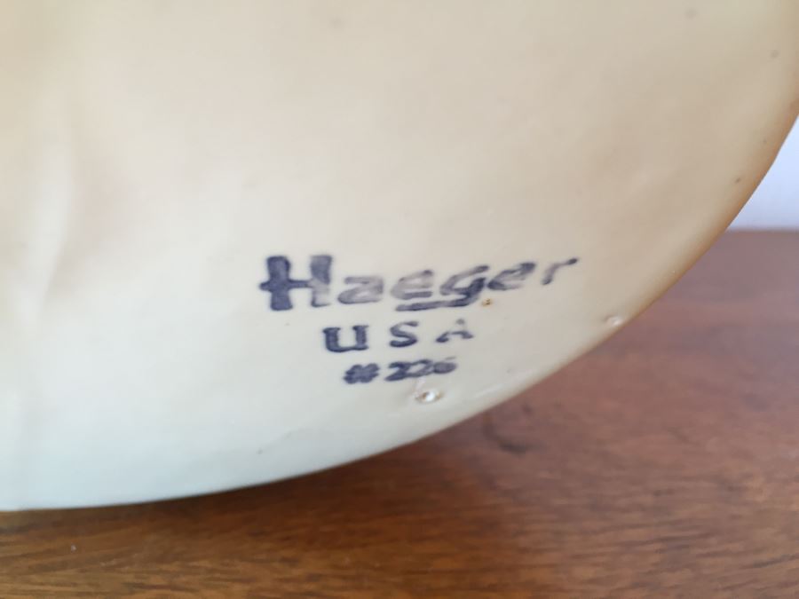 Shell Table Lamp (Retailed For $160), Haeger USA Pottery Bowl Filled With Various Decor Objects And Faux Decorative Shell [Photo 6]