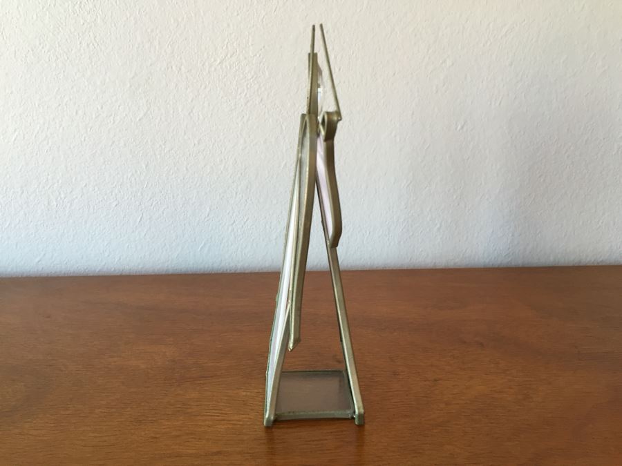 Set Of (4) Signed Stained Glass Angels Signed GHM [Photo 5]