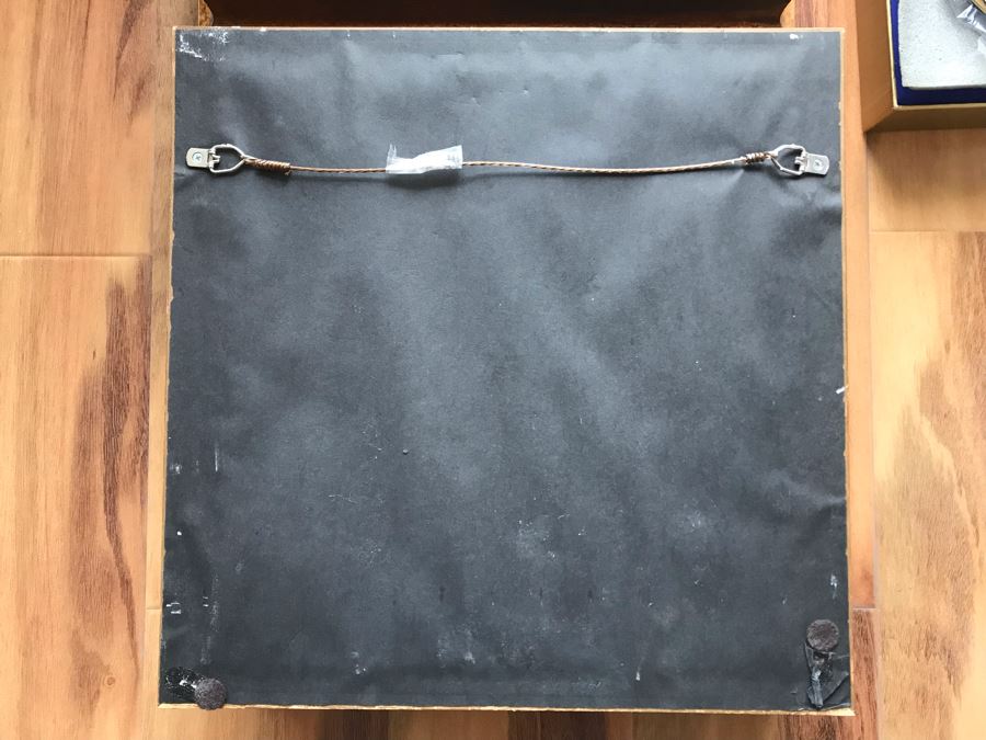 Set Of (3) Edna Hibel Limited Edition 'The David Series' Plates: Bathsheba, Wedding Of David & Bathsheba And David Bathsheba & Solomon (2) Shadowbox Framed And (1) With Original Hibel Box And Cert [Photo 28]