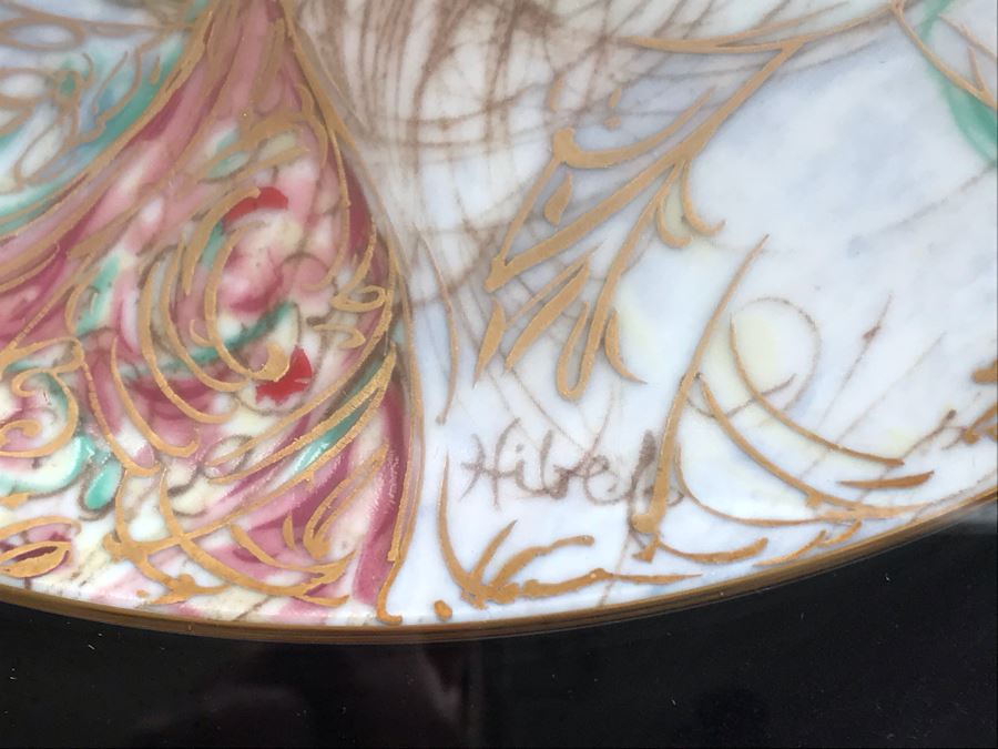 Set Of (4) 1984 Edna Hibel Limited Edition 'A Tribute To All Children' Plates: Giselle, Gerard, Todd And Wendy [Photo 16]