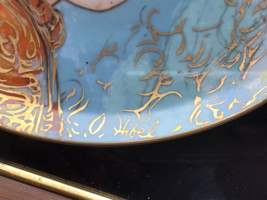 Set Of (4) 1984 Edna Hibel Limited Edition 'A Tribute To All Children' Plates: Giselle, Gerard, Todd And Wendy [Photo 14]