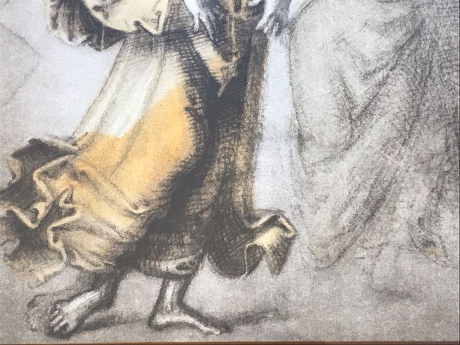 Nicely Framed Vintage Decorative Print 15' X 17' [Photo 4]