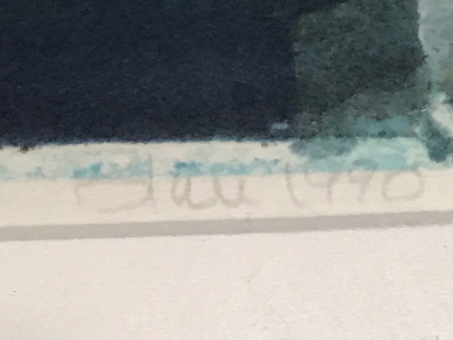 Eric Blau Photographic Print Of Interior With Calla Lily And Red Shirt Limited To Edition Of Only 1 Frame Measures 10' X 8' - Client Paid $1,000 [Photo 5]