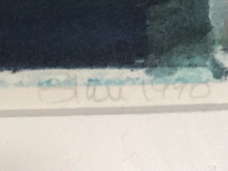 Eric Blau Photographic Print Of Interior With Calla Lily And Red Shirt Limited To Edition Of Only 1 Frame Measures 10' X 8' - Client Paid $1,000 [Photo 4]