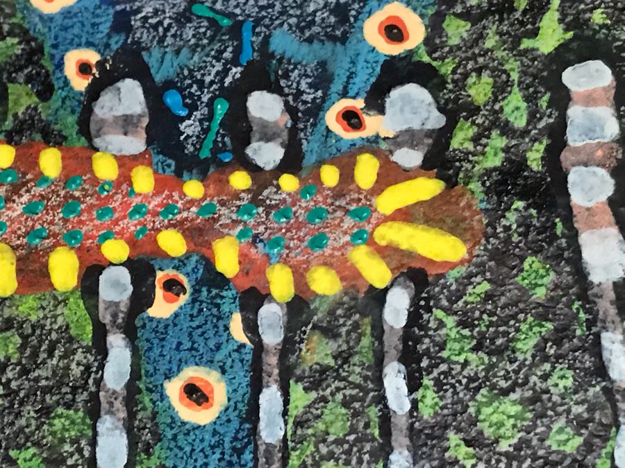 Original Artwork By Listed Artist Jack Portland Frame Measures 18' X 14' [Photo 13]