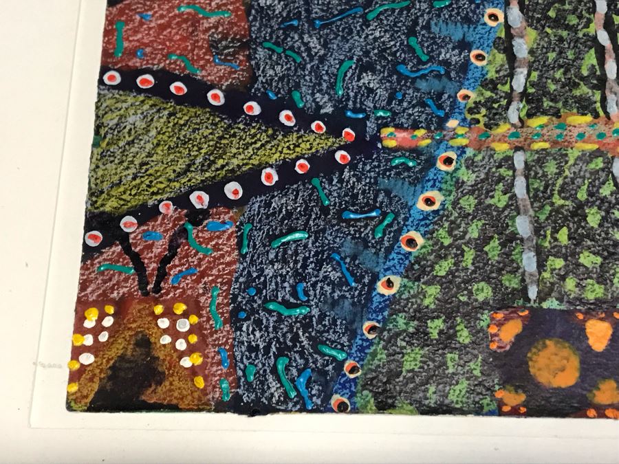 Original Artwork By Listed Artist Jack Portland Frame Measures 18' X 14' [Photo 8]