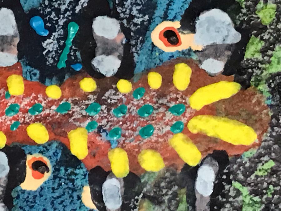 Original Artwork By Listed Artist Jack Portland Frame Measures 18' X 14' [Photo 23]