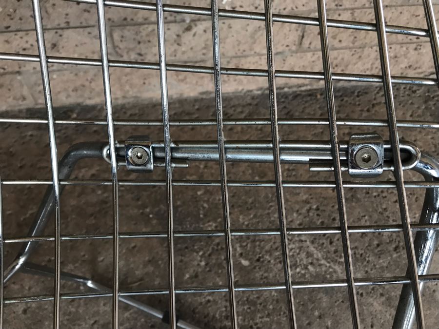 Reproduction Knoll Bertoia Diamond Chair - Note That Chair Is Missing Several Brackets And Screws On One Side - See Photos [Photo 7]