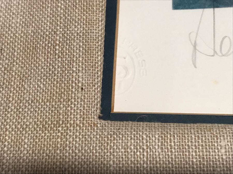 Pair Of Pencil Signed Dennis Conner Yacht Sailing Prints: Limited Edition Print Titled 'Pacific Combat' By John Gable (Pencil Signed By John Gable) And Stars & Strips Print [Photo 8]