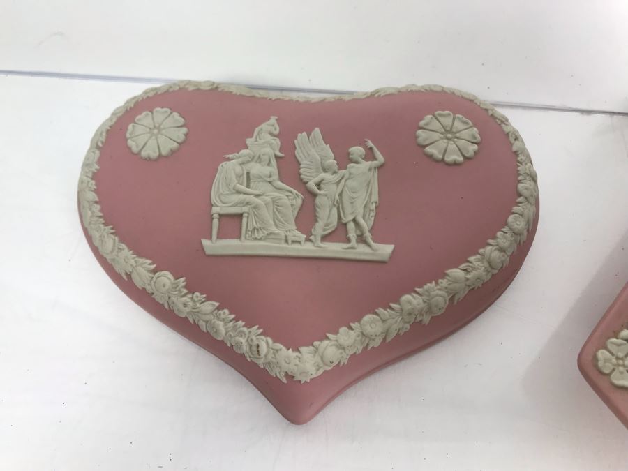 Vintage Pink Wedgwood Japerware Lot [Photo 11]