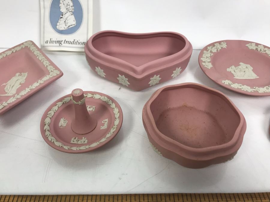 Vintage Pink Wedgwood Japerware Lot [Photo 10]