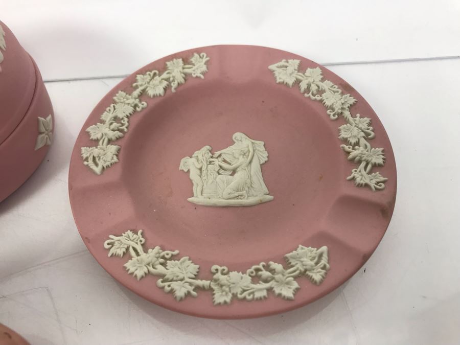 Vintage Pink Wedgwood Japerware Lot [Photo 9]