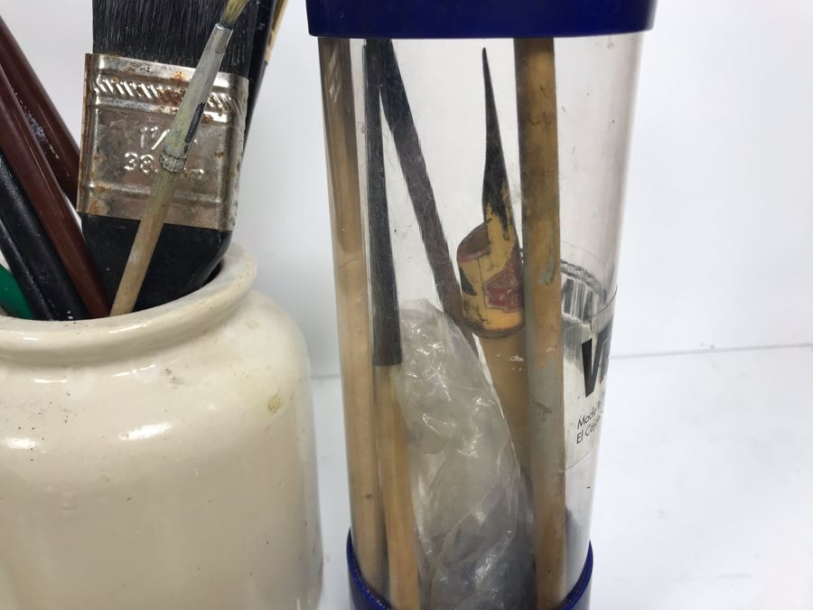 Huge Supply Of Artist's Brushes From Local Plein Air Painter Donald 'David' Ainsley's Estate [Photo 7]