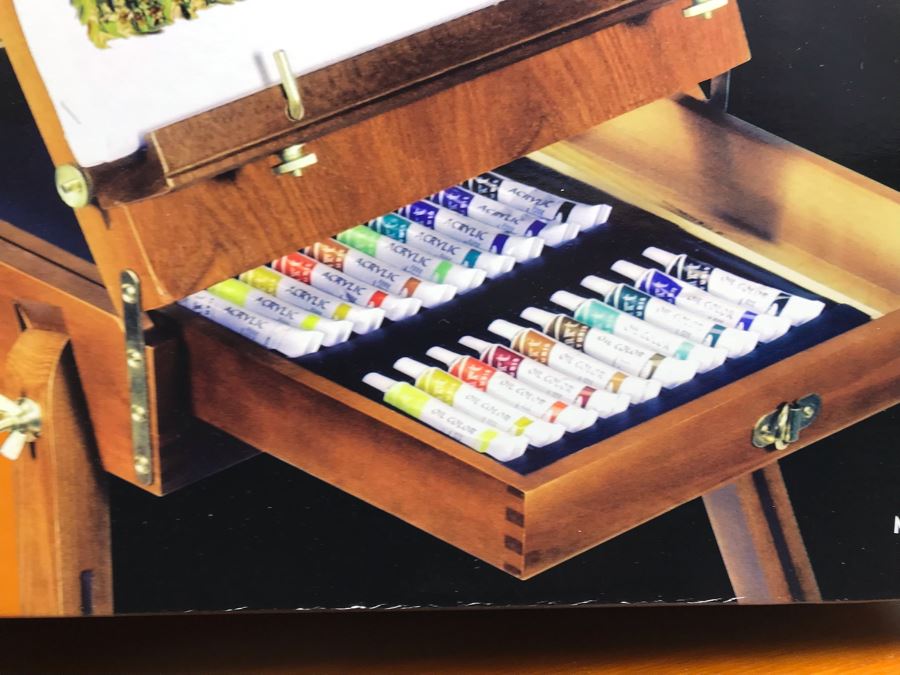 Arist's Studio Easel Unused With Box Comes With Paint [Photo 7]