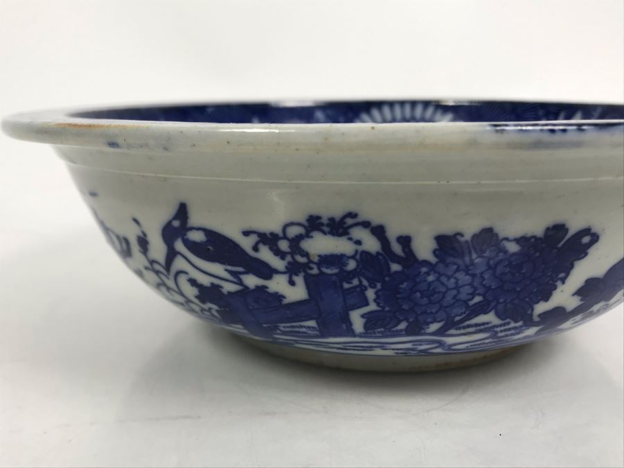 Antique Mid Meiji Period Japanese Bowl 8'D [Photo 12]