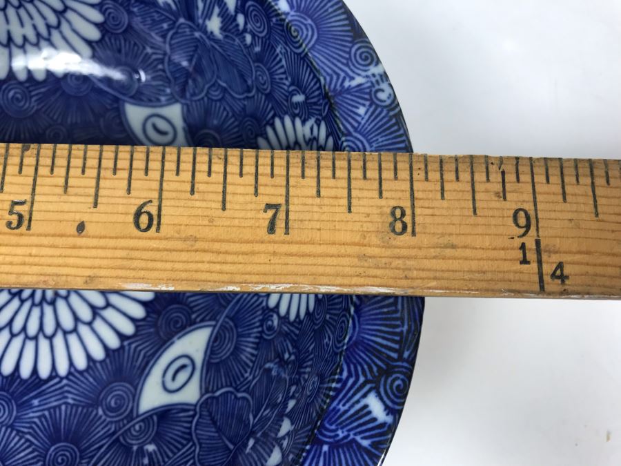 Antique Mid Meiji Period Japanese Bowl 8'D [Photo 13]