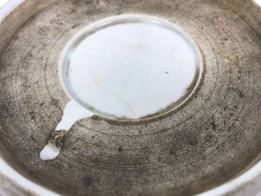 Vintage Japanese Blue And White Bowl 9'D [Photo 17]