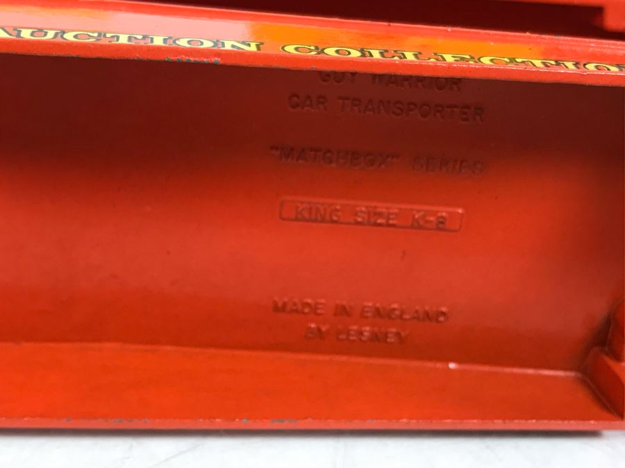 Vintage Buddy L Circus Truck With Trailer, Buddy L EXXON Gas Fuel Truck And Matchbox Guy Warrior Tractor With Car Transporter King Size K-8 Farnborough Measham Car Auction Collection [Photo 5]